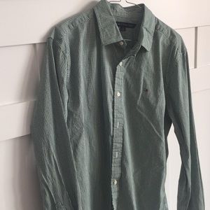 Tommy Hilfiger • Green Button Down